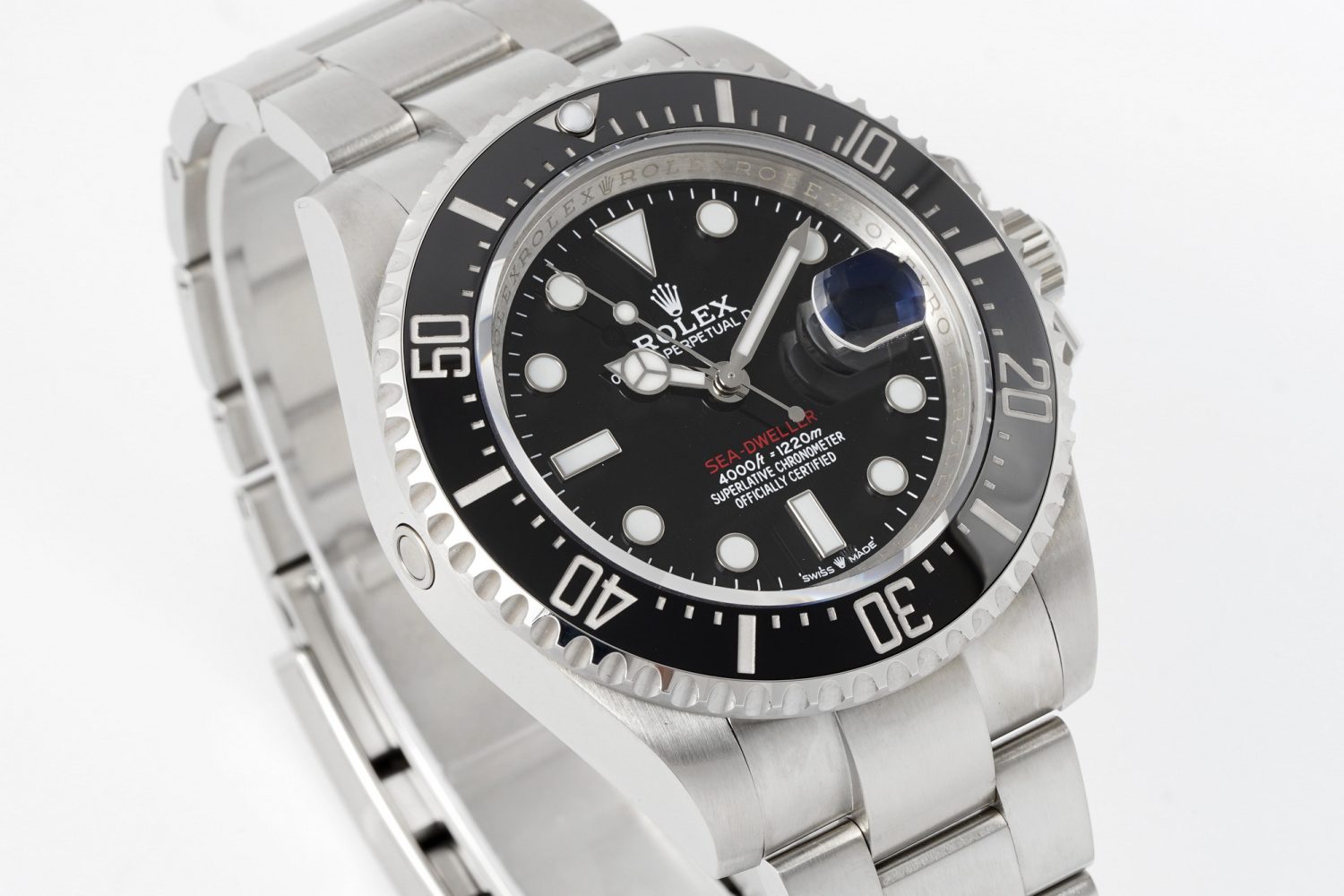 Sea-Dweller 126600 AR+F Best Edition Black Dial on SS Bracelet VR3235 - Image 2