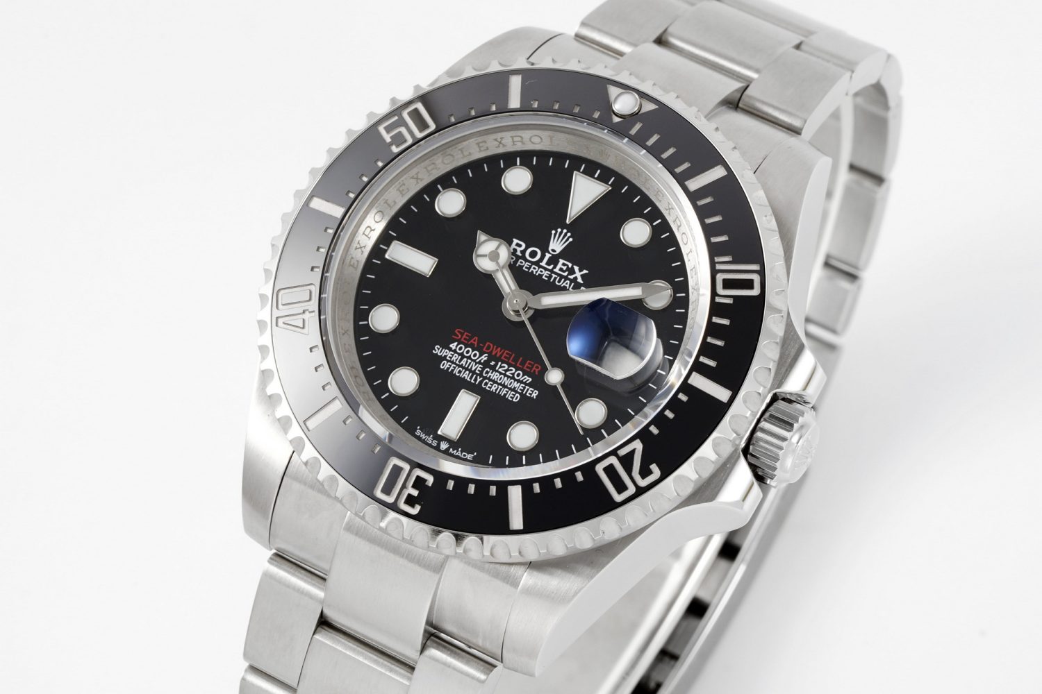 Sea-Dweller 126600 AR+F Best Edition Black Dial on SS Bracelet VR3235 - Image 3