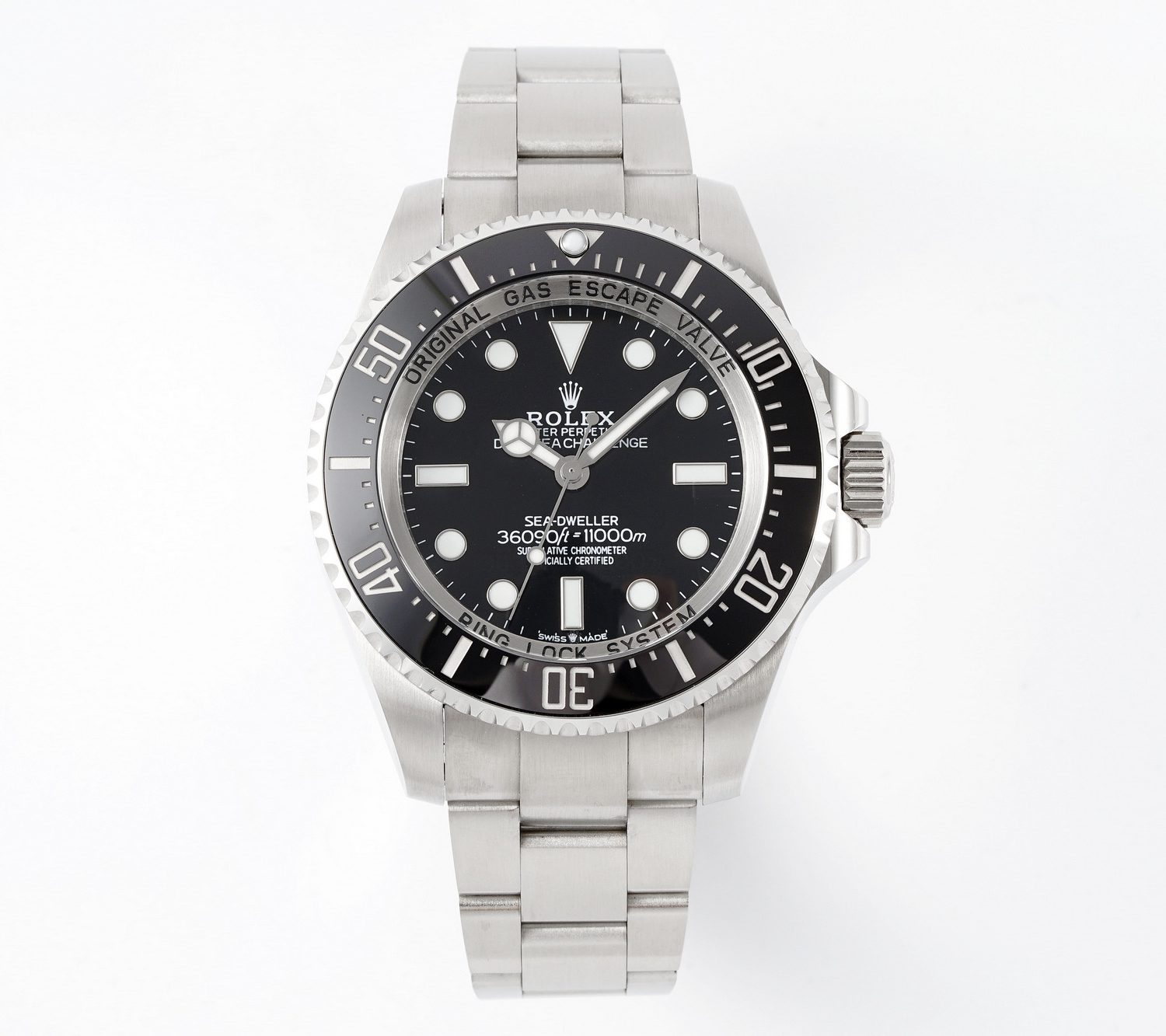 Sea-Dweller 126660 Black Ceramic AR+F 1:1 Best Edition 904L SS Case and Bracelet VR3235