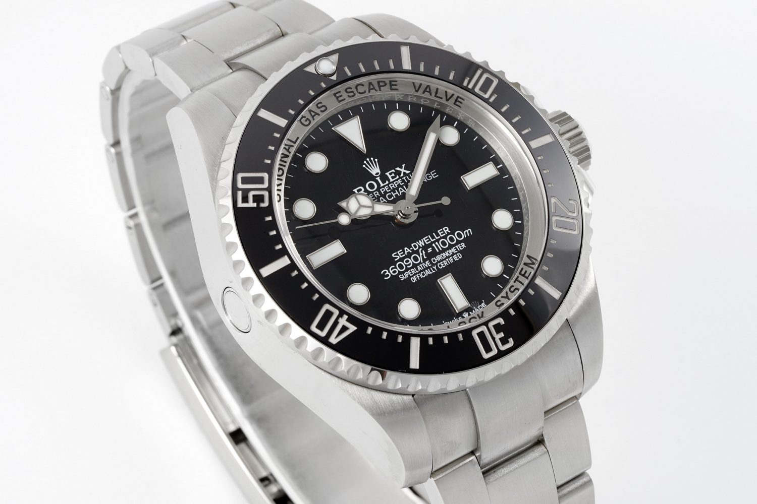 Sea-Dweller 126660 Black Ceramic AR+F 1:1 Best Edition 904L SS Case and Bracelet VR3235 - Image 2