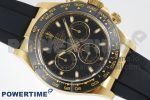 Daytona 116518 Clean 1:1 Best Edition Black Dial on Oysterflex Rubber Strap SA4130 V2 - Image 3