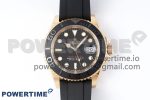 Yacht-Master 126655 Clean Factory 1:1 Best Edition Black Ceramic Bezel on Oysterflex Strap VR3235 Super Clone