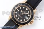 Yacht-Master 126655 Clean Factory 1:1 Best Edition Black Ceramic Bezel on Oysterflex Strap VR3235 Super Clone - Image 2