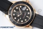 Yacht-Master 126655 Clean Factory 1:1 Best Edition Black Ceramic Bezel on Oysterflex Strap VR3235 Super Clone - Image 3