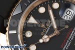 Yacht-Master 126655 Clean Factory 1:1 Best Edition Black Ceramic Bezel on Oysterflex Strap VR3235 Super Clone - Image 4