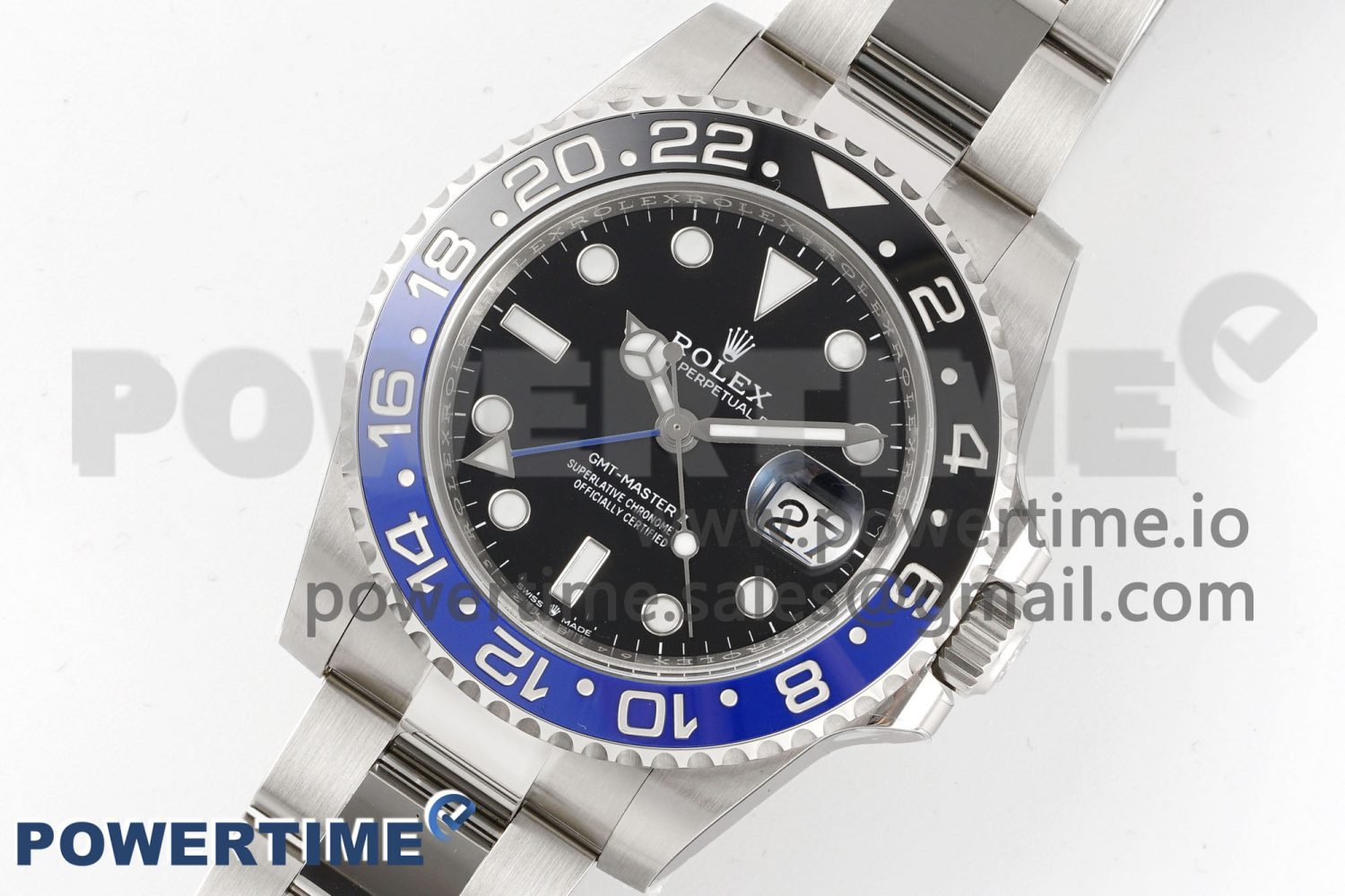 GMT Master II 126710 BLNR Black Blue Ceramic 904L Steel Clean Factory Best Edition on Oyster Bracelet DD3285 CHS - Image 2
