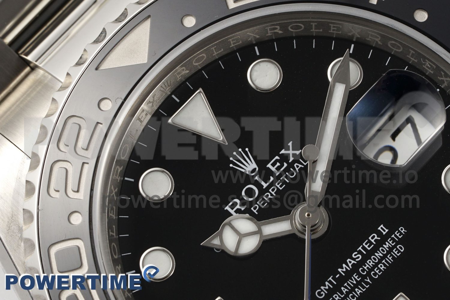 GMT Master II 126710 BLNR Black Blue Ceramic 904L Steel Clean Factory Best Edition on Oyster Bracelet DD3285 CHS - Image 4