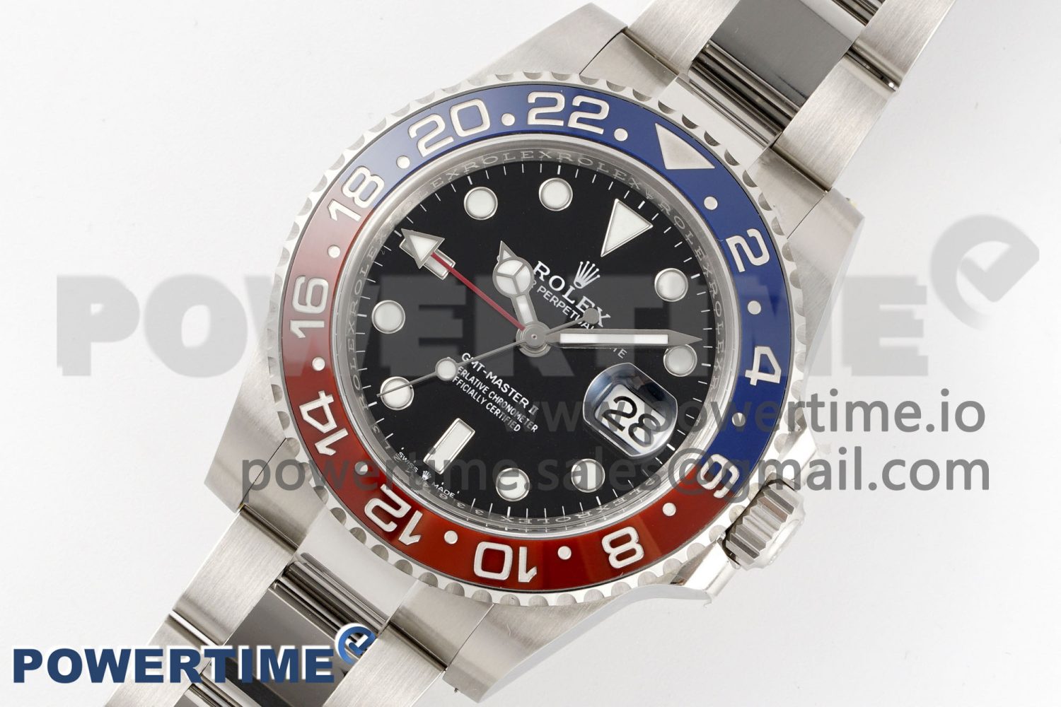 GMT-Master II 126710 BLRO Red/Blue Ceramic 904L Steel Clean Factory Best Edition on Oyster Bracelet DD3285 CHS V3 - Image 2