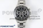 Daytona 116500 Clean Factory 1:1 Best Edition 904L SS Case and Bracelet Black Dial SA4130