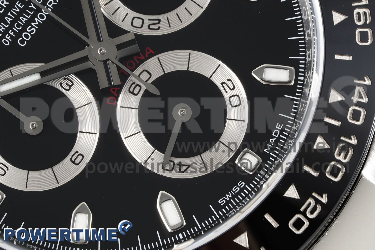 Daytona 116500 Clean Factory 1:1 Best Edition 904L SS Case and Bracelet Black Dial SA4130 - Image 5