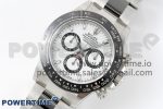 Daytona 116500 Clean Factory 1:1 Best Edition 904L SS Case and Bracelet White Dial SA4130 - Image 2
