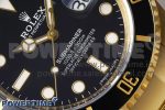 Submariner 116618 LN Black Ceramic YG Plated 904L Steel Clean Factory 1:1 Best Edition VR3135 - Image 5