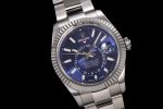 SKYDWELLER 326934 1:1 BEST EDITION 904L BLUE DIAL on SS CASE AND BRACELET ASIAN 23J V2 - Image 2