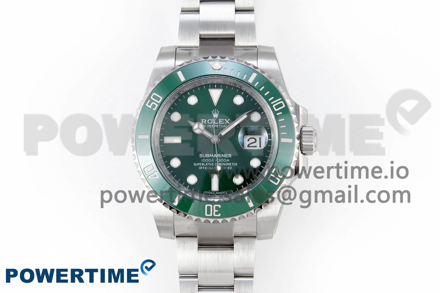 Submariner 116610 LV Green Ceramic Clean Factory 1:1 Best Edition 904L SS Case and Bracelet VR3135 Super Clone - Image 1