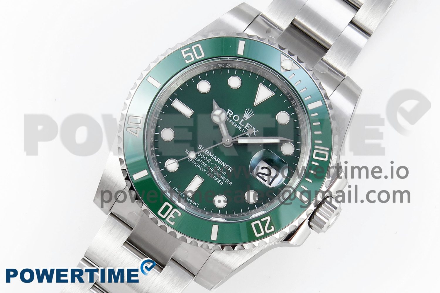 Submariner 116610 LV Green Ceramic Clean Factory 1:1 Best Edition 904L SS Case and Bracelet VR3135 Super Clone - Image 2
