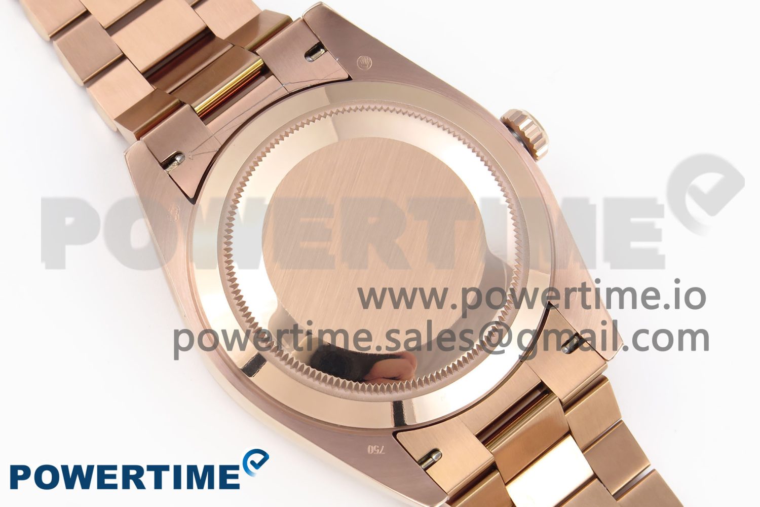 DayDate 40 RG GSF Gain Weight Green Roman Dial on President Bracelet A3255 - Image 10