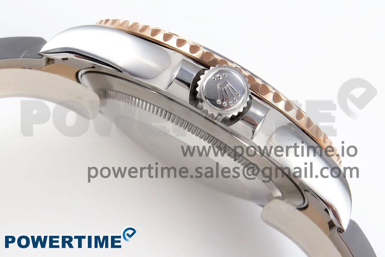 Yacht-Master 126621 SS/RG Clean Factory 904L Steel Black Dial on SS/RG Bracelet VR3235 Super Clone - Image 6