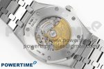 Royal Oak 41mm Frosted SS APSF 1:1 Best Edition White Textured Dial on SS Bracelet SA3120 Super Clone - Image 9