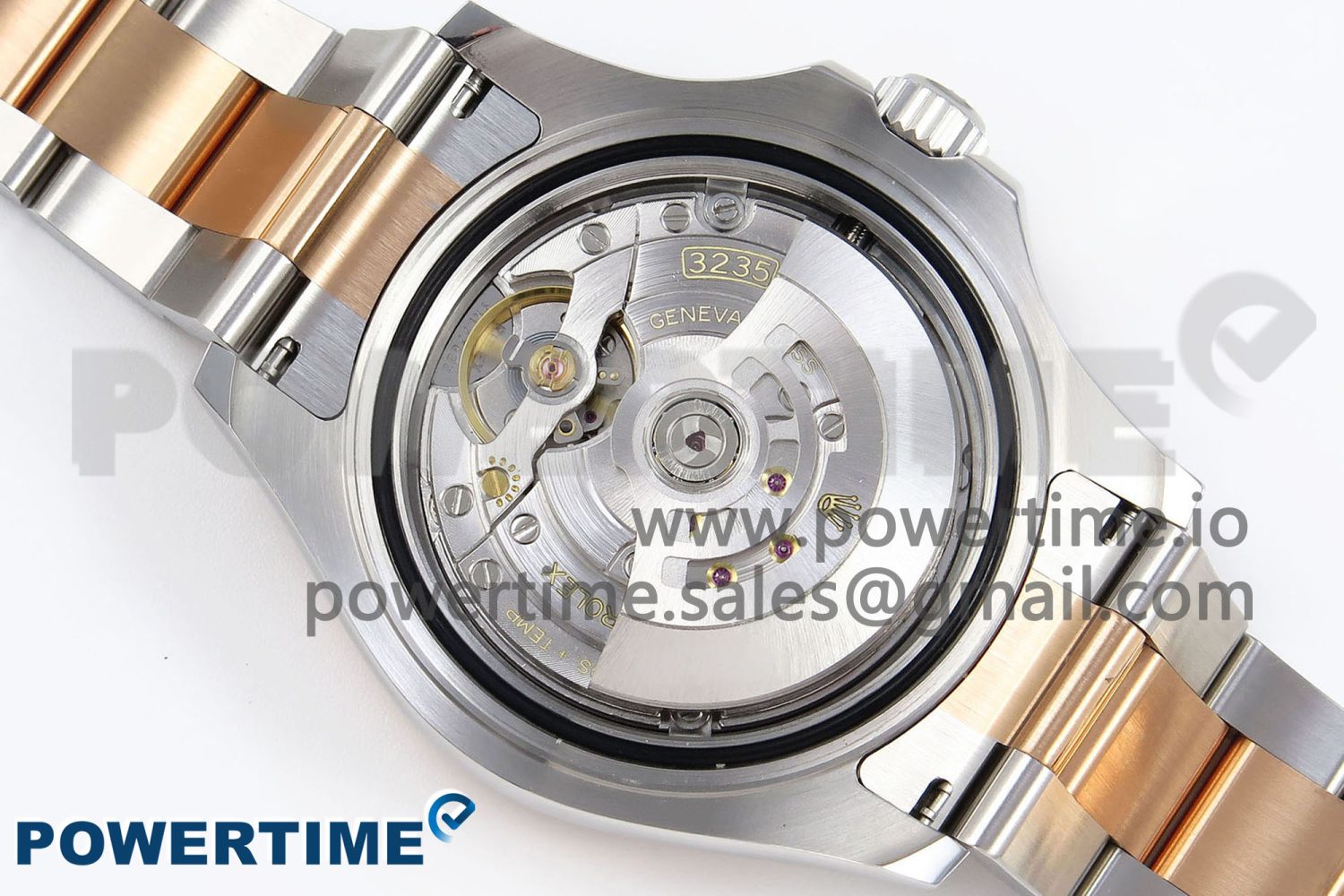 Yacht-Master 126621 SS/RG Clean Factory 904L Steel Black Dial on SS/RG Bracelet VR3235 Super Clone - Image 10