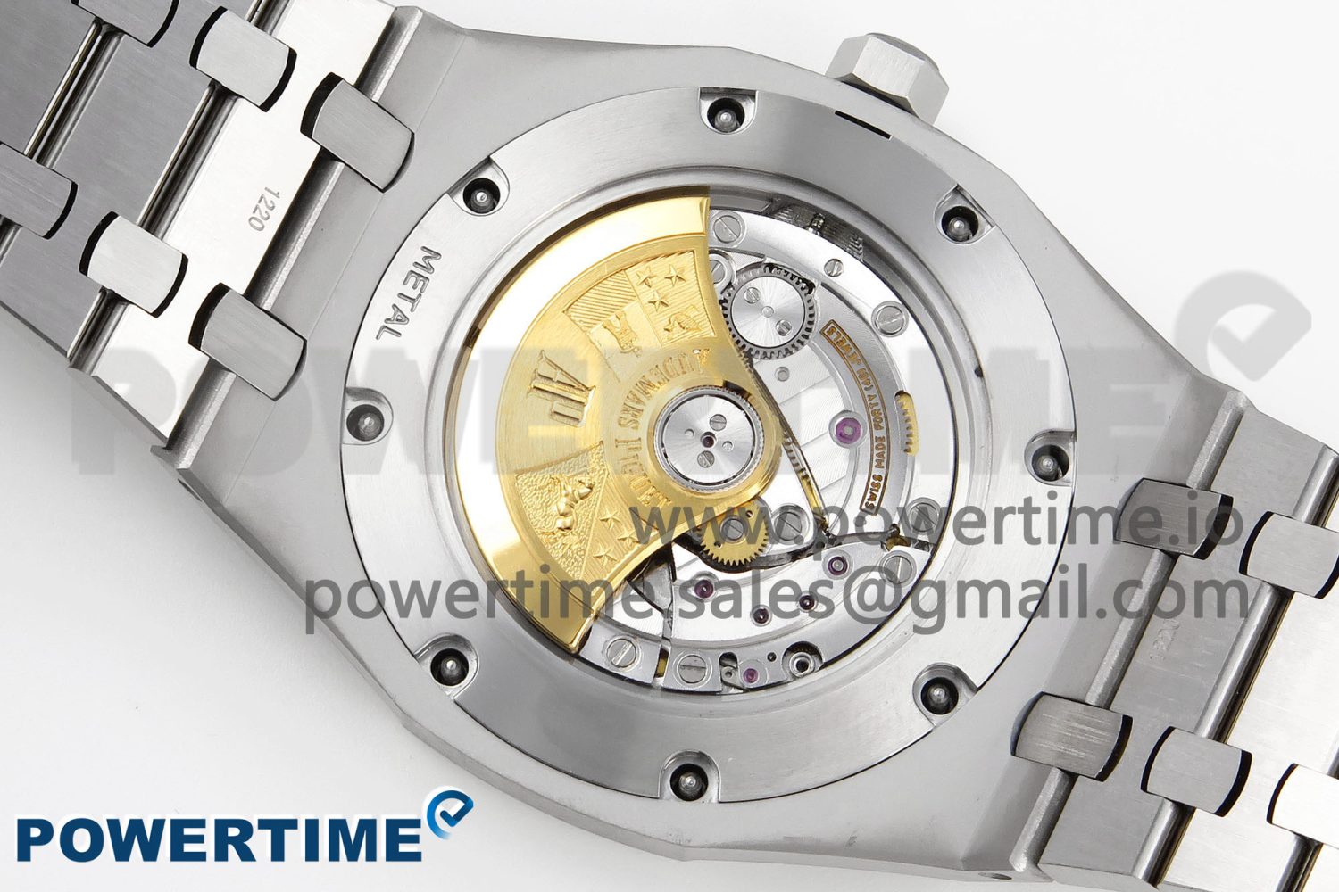 Royal Oak 41mm Frosted SS APSF 1:1 Best Edition White Textured Dial on SS Bracelet SA3120 Super Clone - Image 11