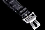 Nautilus 5711 SS 3KF 1:1 Best Edition Gray Textured Dial on Black Leather Strap A324 Super Clone V2 - Image 14