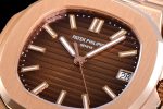 Nautilus 5711/1R RG 3KF 1:1 Best Edition Brown Textured Dial on RG Bracelet A324 Super Clone - Image 12