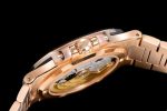 Nautilus 5711/1R RG 3KF 1:1 Best Edition Brown Textured Dial on RG Bracelet A324 Super Clone - Image 15