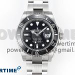 Submariner 126610 LN Black Ceramic Clean 1:1 Best Edition 904L SS Case and Bracelet VR3235