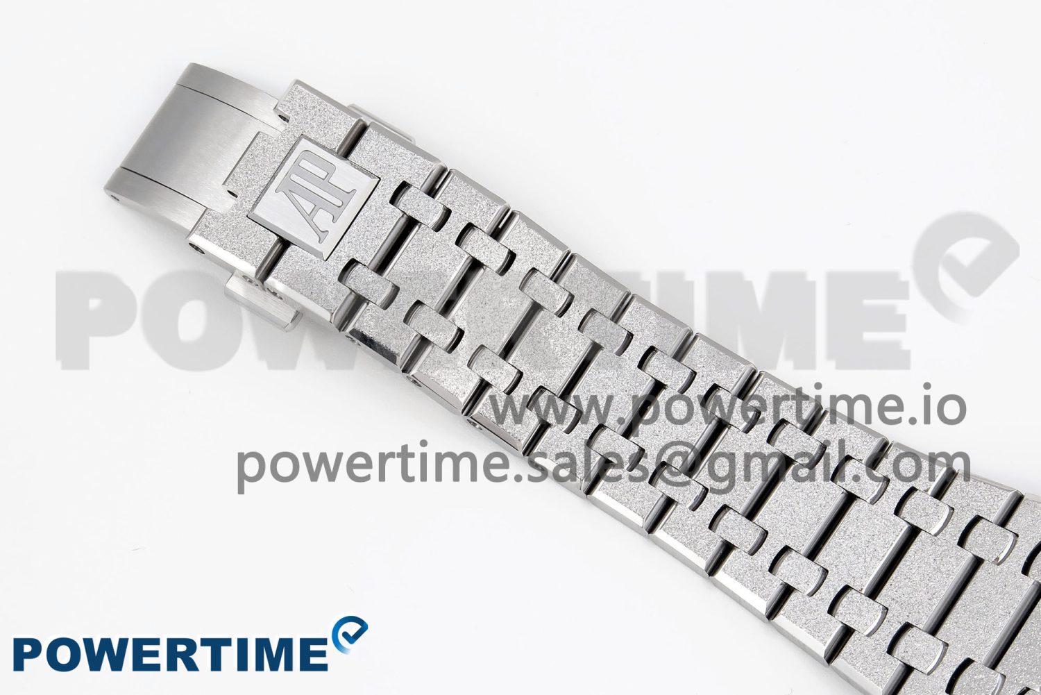 Royal Oak 41mm Frosted SS APSF 1:1 Best Edition White Textured Dial on SS Bracelet SA3120 Super Clone - Image 16