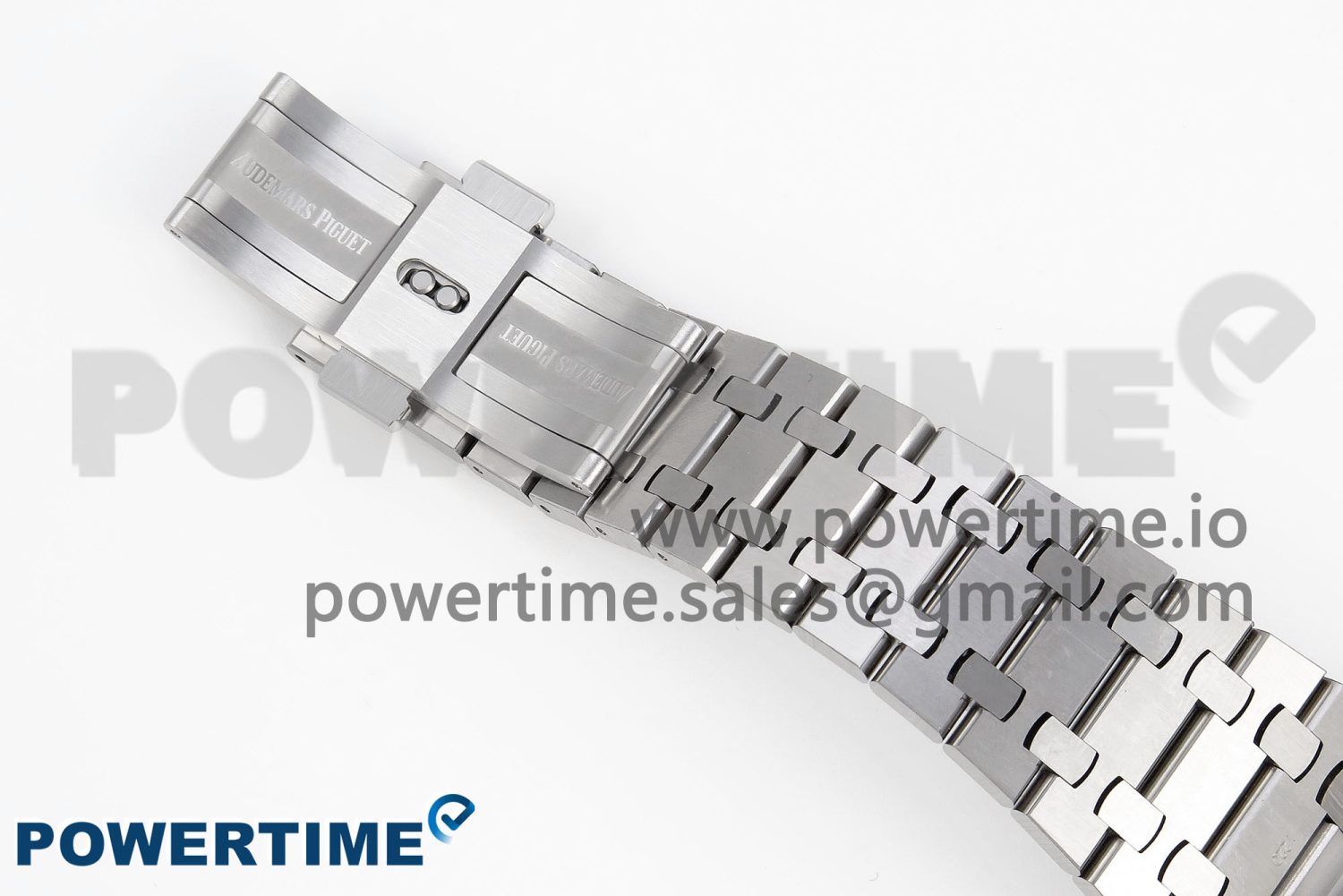 Royal Oak 41mm Frosted SS APSF 1:1 Best Edition White Textured Dial on SS Bracelet SA3120 Super Clone - Image 17