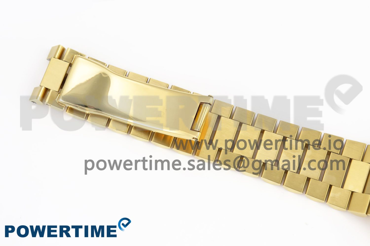 DayDate 40 YG GSF Gain Weight Black Crystal Dial Diamonds Bezel on President Bracelet A3255 - Image 14