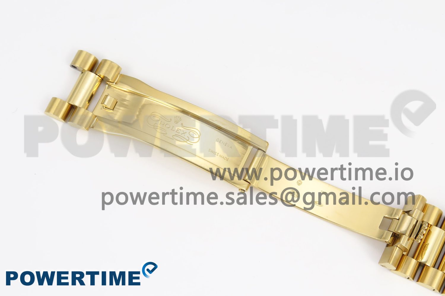 DayDate 40 YG GSF Gain Weight Black Crystal Dial Diamonds Bezel on President Bracelet A3255 - Image 16