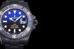Submariner DIW DLC Sandblasted VSF 1:1 Best Edition Black/Blue Dial on DLC Bracelet VS3135 - Image 4