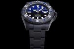 Submariner DIW DLC Sandblasted VSF 1:1 Best Edition Black/Blue Dial on DLC Bracelet VS3135 - Image 11