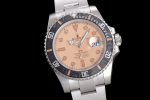 Submariner DIW Sandblasted VSF 1:1 Best Edition Brown Dial on SS Bracelet VS3135 - Image 2
