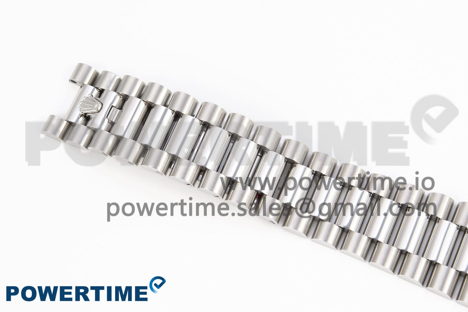 DayDate 40 SS GSF Gain Weight Ice Blue Roman Dial on President Bracelet A3255 - Image 13