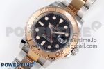 Yacht-Master 126621 SS/RG Clean Factory 904L Steel Black Dial on SS/RG Bracelet VR3235 Super Clone - Image 2