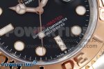 Yacht-Master 126621 SS/RG Clean Factory 904L Steel Black Dial on SS/RG Bracelet VR3235 Super Clone - Image 5