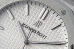 Royal Oak 41mm 15400 SS IPF 1:1 Best Edition White Textured Dial on SS Bracelet SA3120 Super Clone Watch - Image 5