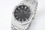 Royal Oak 41mm 15400 SS IPF 1:1 Best Edition Gray Textured Dial on SS Bracelet SA3120 Super Clone Watch - Image 3