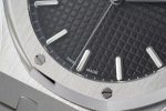 Royal Oak 41mm 15400 SS IPF 1:1 Best Edition Gray Textured Dial on SS Bracelet SA3120 Super Clone Watch - Image 6