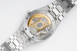 Royal Oak 41mm 15400 SS IPF 1:1 Best Edition Gray Textured Dial on SS Bracelet SA3120 Super Clone Watch - Image 9