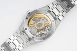 Royal Oak 41mm 15400 SS IPF 1:1 Best Edition Black Textured Dial on SS Bracelet SA3120 Super Clone Watch - Image 9