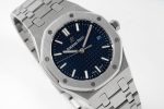 Lady Royal Oak 33mm SS 8F 1:1 Best Edition Blue Dial on SS Bracelet Swiss Quartz Super Clone Watch - Image 7