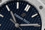 Lady Royal Oak 33mm SS 8F 1:1 Best Edition Blue Dial on SS Bracelet Swiss Quartz Super Clone Watch - Image 9