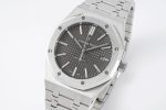 Royal Oak 41mm 15400 SS APSF 1:1 Best Edition Gray Textured Dial on SS Bracelet SA3120 Super Clone V3 - Image 6