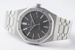 Royal Oak 41mm 15400 SS APSF 1:1 Best Edition Gray Textured Dial on SS Bracelet SA3120 Super Clone V3 - Image 3