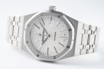 Royal Oak 41mm 15400 SS APSF 1:1 Best Edition White Textured Dial on SS Bracelet SA3120 Super Clone V3 Super Clone Watch - Image 6