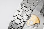 Royal Oak 41mm 15400 SS APSF 1:1 Best Edition Blue Textured Dial on SS Bracelet SA3120 Super Clone V3 - Image 10