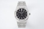 Royal Oak 41mm 15400 SS APSF 1:1 Best Edition Black Textured Dial on SS Bracelet SA3120 Super Clone V3 Super Clone Watch